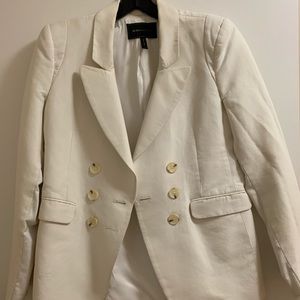 BCBG White Blazer